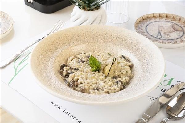 Yabani Mantarlı Risotto